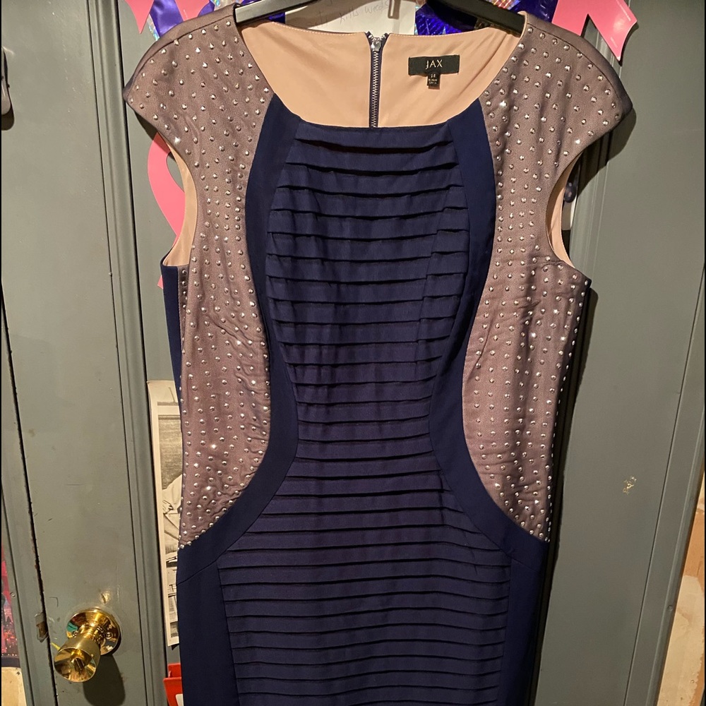 no tag JAX knee length cocktail dress